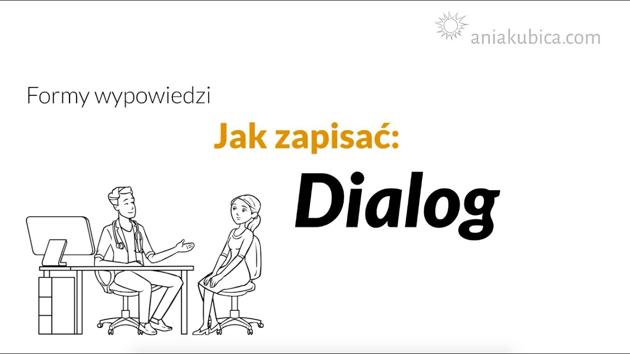 Jak zapisać dialog? (z przykładami) - YouTube Napisz Dialog Stosując Podane Wyrazy