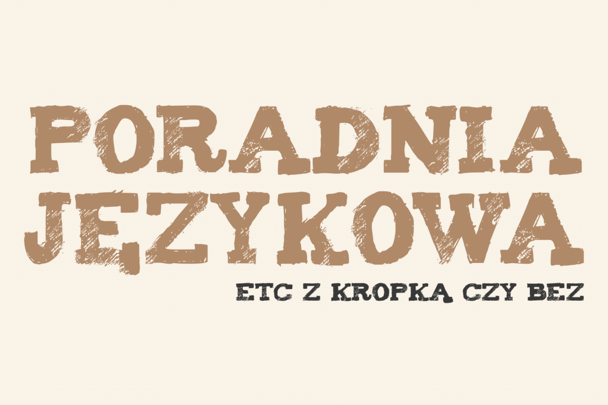 Ok Z Kropka Czy Bez