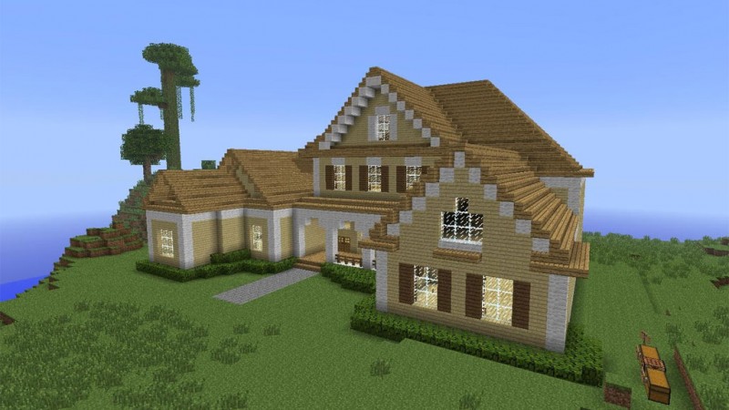 Jak zbudować dom w Minecrafcie - Softonic ładne Domy W Minecraft Z Drewna