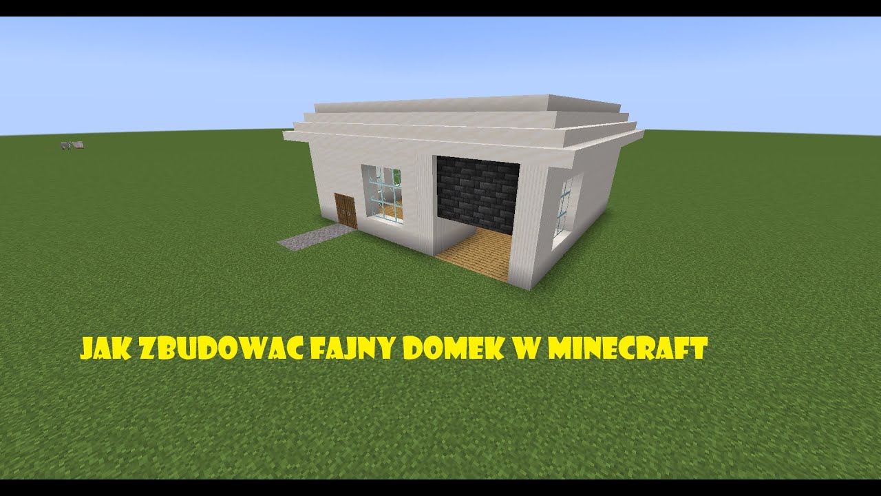 Jak zbudować fajny domek w Minecraft - YouTube Jak Zbudowac Fajny Domek W Minecraft