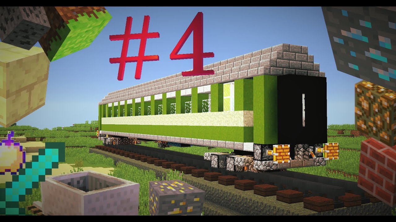 Jak zbudować klasyczny wagon PKP w Minecraft. - YouTube Jak Wysiąść Z Wagonika W Minecraft