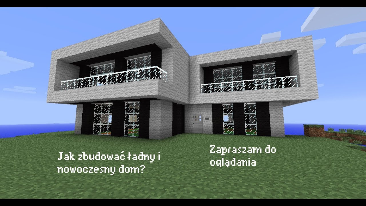 Jak zbudować ładny dom w minecraft - YouTube Jak Zrobić Domek Z Masy Solnej