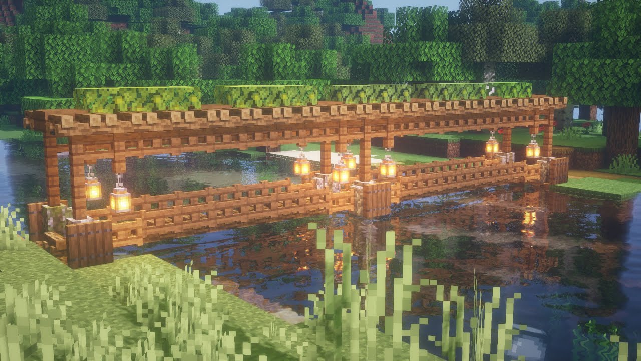 jak zbudować ładny most w minecraft - YouTube Co Fajnego Zrobic W Minecraft
