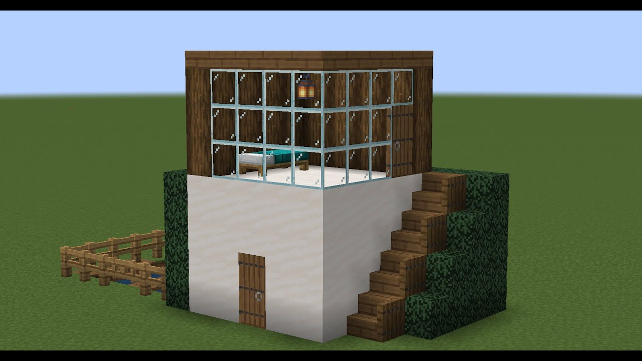 Jak zbudować mały fajny dom w Minecraft - YouTube Jak Zrobic Fajny Budynek W Minecraft
