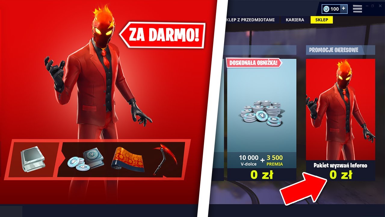 Jak Zdobyc Darmowe Skiny Fortnite