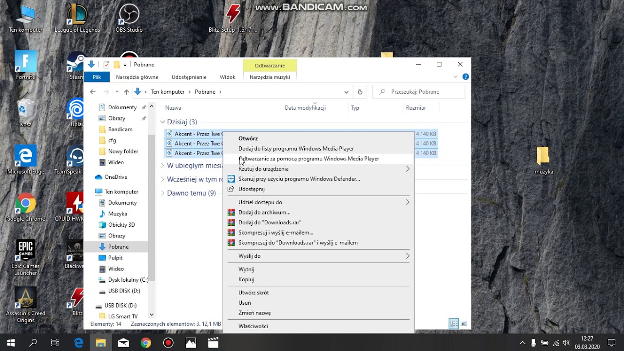 jak zgrać muzykę z komputera na pendrive - YouTube Jak Zgrac Prezentacje Na Pendrive