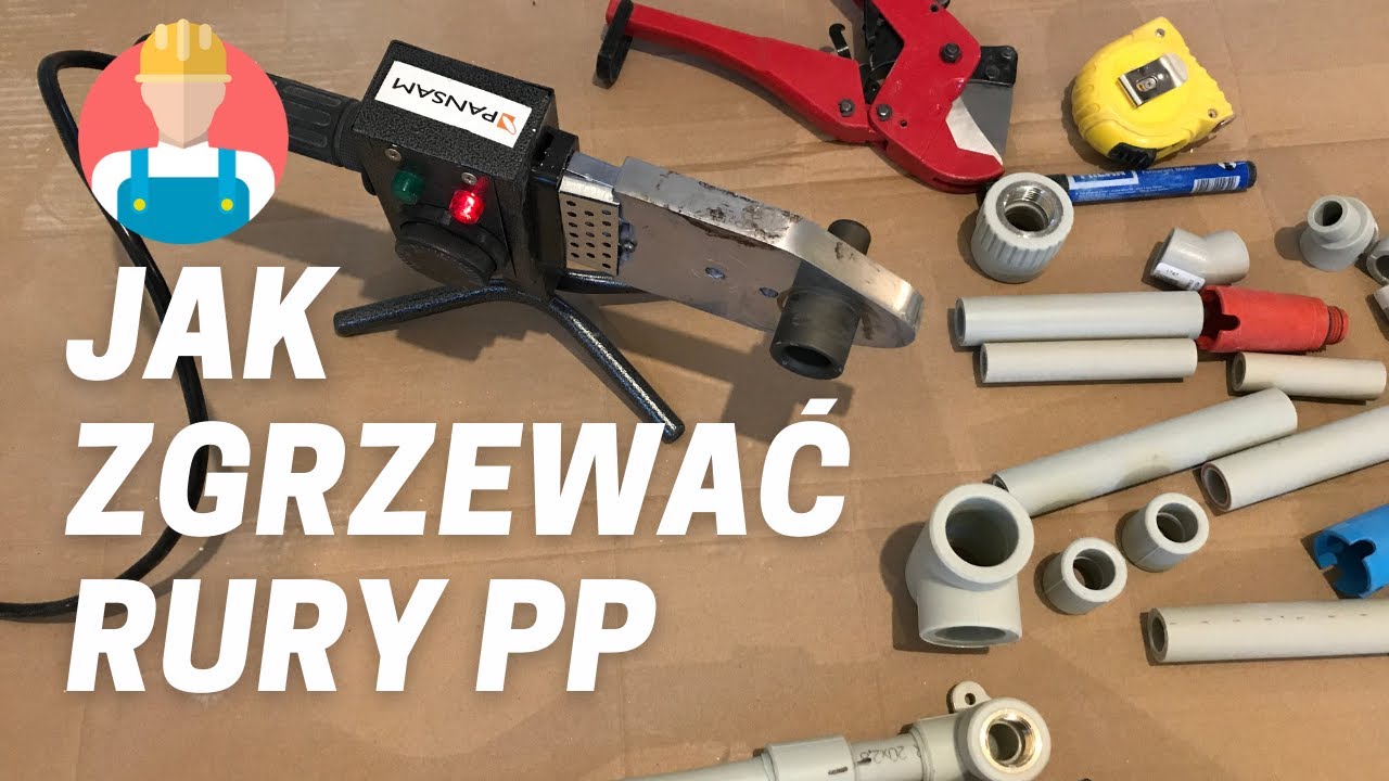 Jak zgrzewać rury PP - YouTube Zgrzewanie Doczołowe Rur Pe Tabela