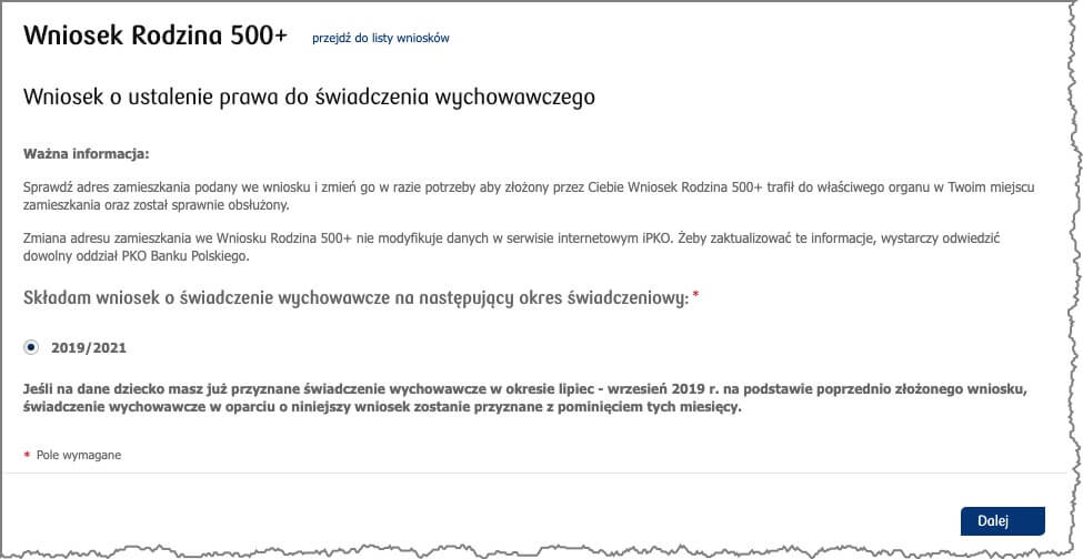 Jak Zlozyc Wniosek 500 Plus Przez Pko