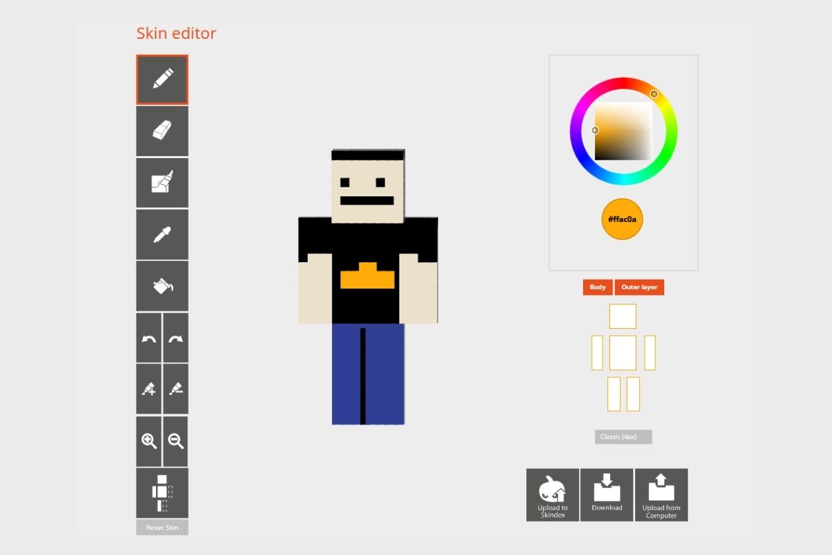 Jak Zrobic Wlasnego Skina W Minecraft