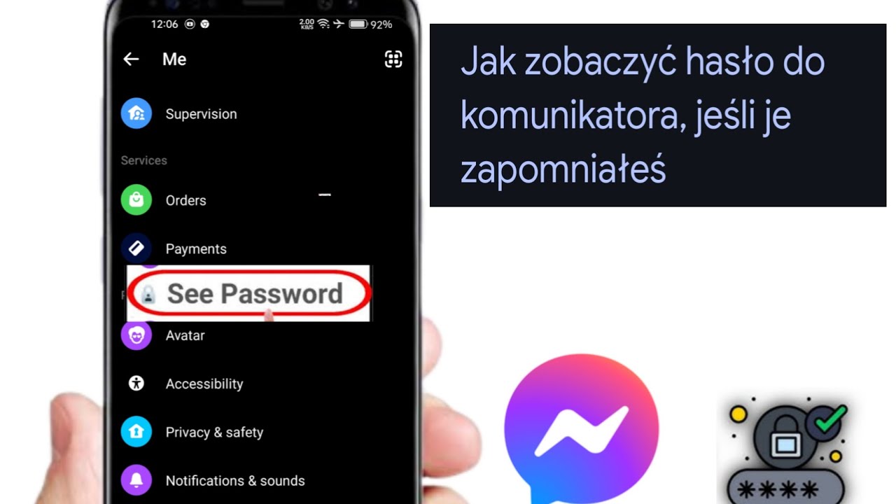 Jak Sprawdzic Haslo Do Messengera