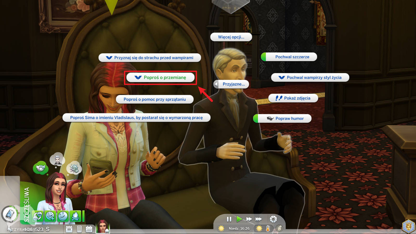 The Sims 2 Jak Zostać Wampirem