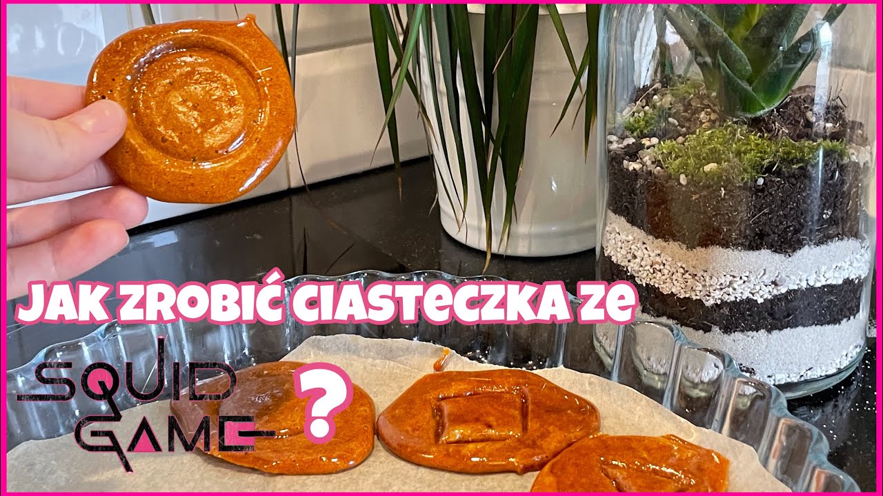 JAK ZROBIĆ CIASTECZKA ze SQUID GAME? *najlepszy + najprostszy przepis Jak Zrobić Ciasteczka Z Squid Game