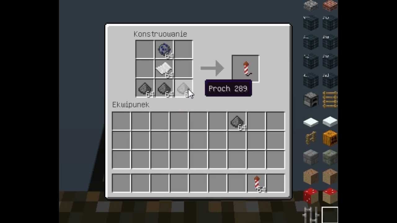 Jak Zrobic Fajerwerki W Minecraft