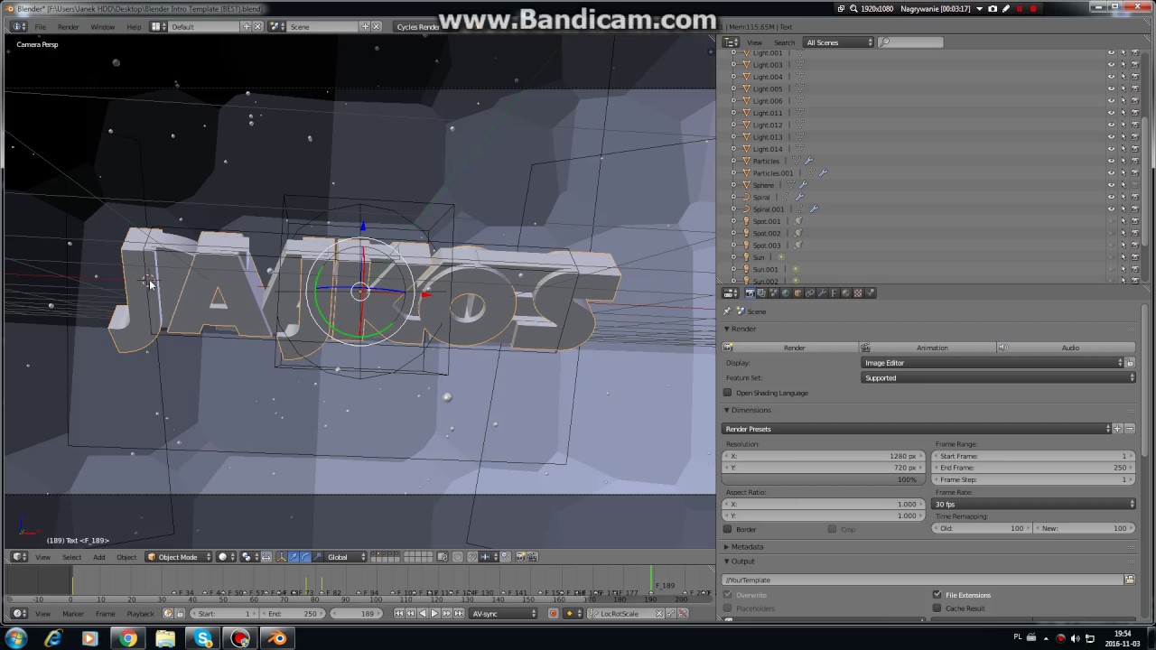 Jak Zrobic Intro W Blenderze