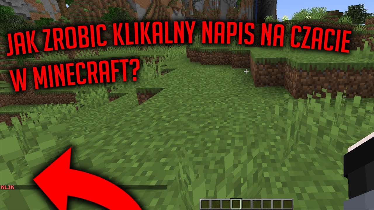 Jak Zrobić Napis Na Czacie W Minecraft