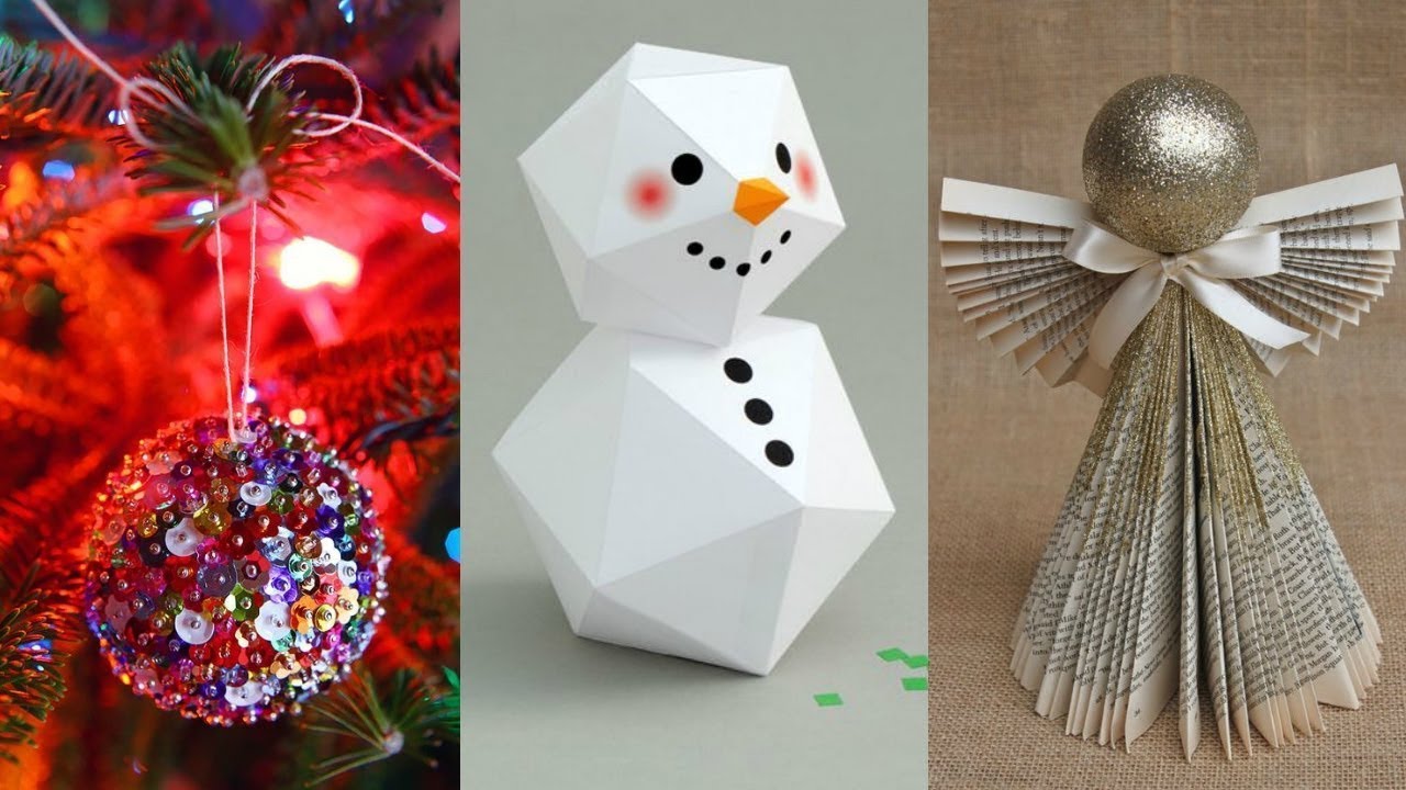 JAK ZROBIĆ OZDOBY NA CHOINKĘ 🎄 DIY - ZRÓB TO SAM! ️ Lifechacki Jak Zrobic Ozdoby Na Choinke