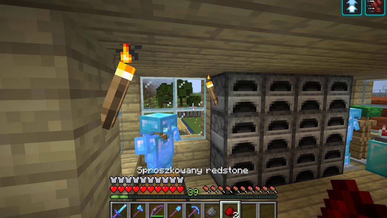 jak zrobić potke na generacie poradnik w minecraft - YouTube Jak Się Robi Potke Na Niewidzialność W Minecrafcie