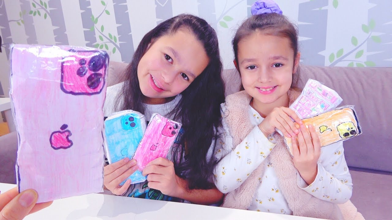 Jak Zrobić SQUISHY Iphone 15 Telefon z Papieru DIY Bez Kleju - YouTube Dom Z Papieru Tapety Na Telefon