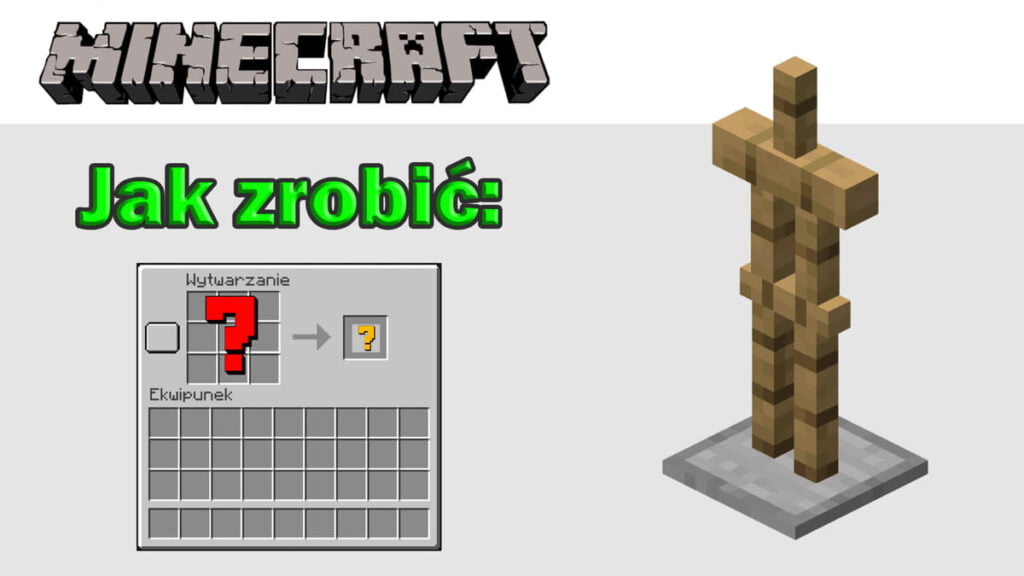 Jak Stworzyć Stojak Na Zbroje W Minecraft
