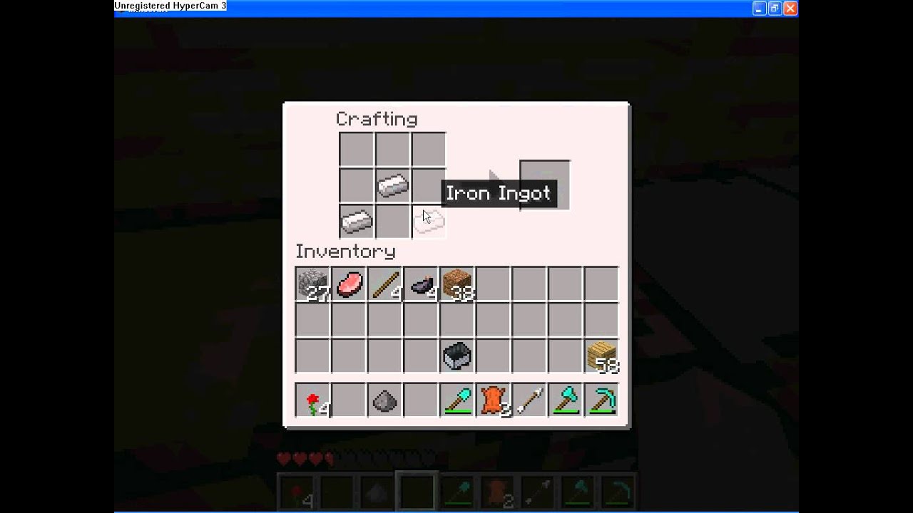 Jak zrobic Wiadro w minecraft #1 - YouTube Jak Zrobić Skrzynie W Minecraft