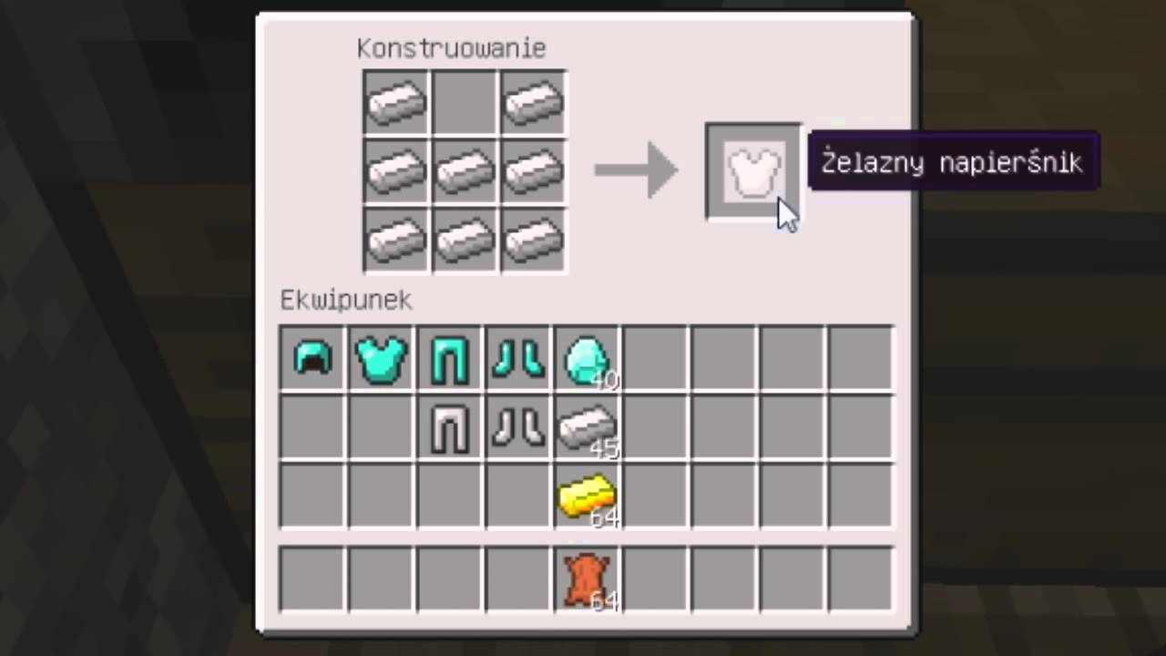 Jak Zrobić Zbroje Z Kolczugi Minecraft