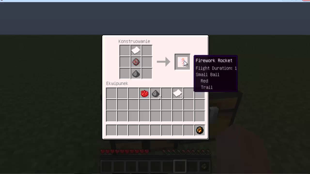 Jak zrobic zwykłe i super fajerwerki w minecraft - YouTube Jak Zrobic Fajerwerki W Minecraft
