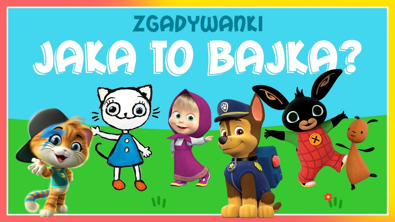 JAKA TO BAJKA? - Zgadywanki Bajki Dla Dzieci Po Polsku - YouTube Bajki Dla Dzieci Po Polsku Youtube