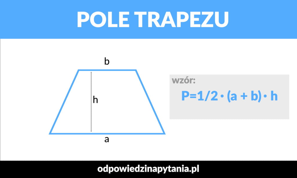 Jaki jest wzór na pole trapezu? » Odpowiedzi na pytania Jaki Jest Wzór Na Pole Trójkąta
