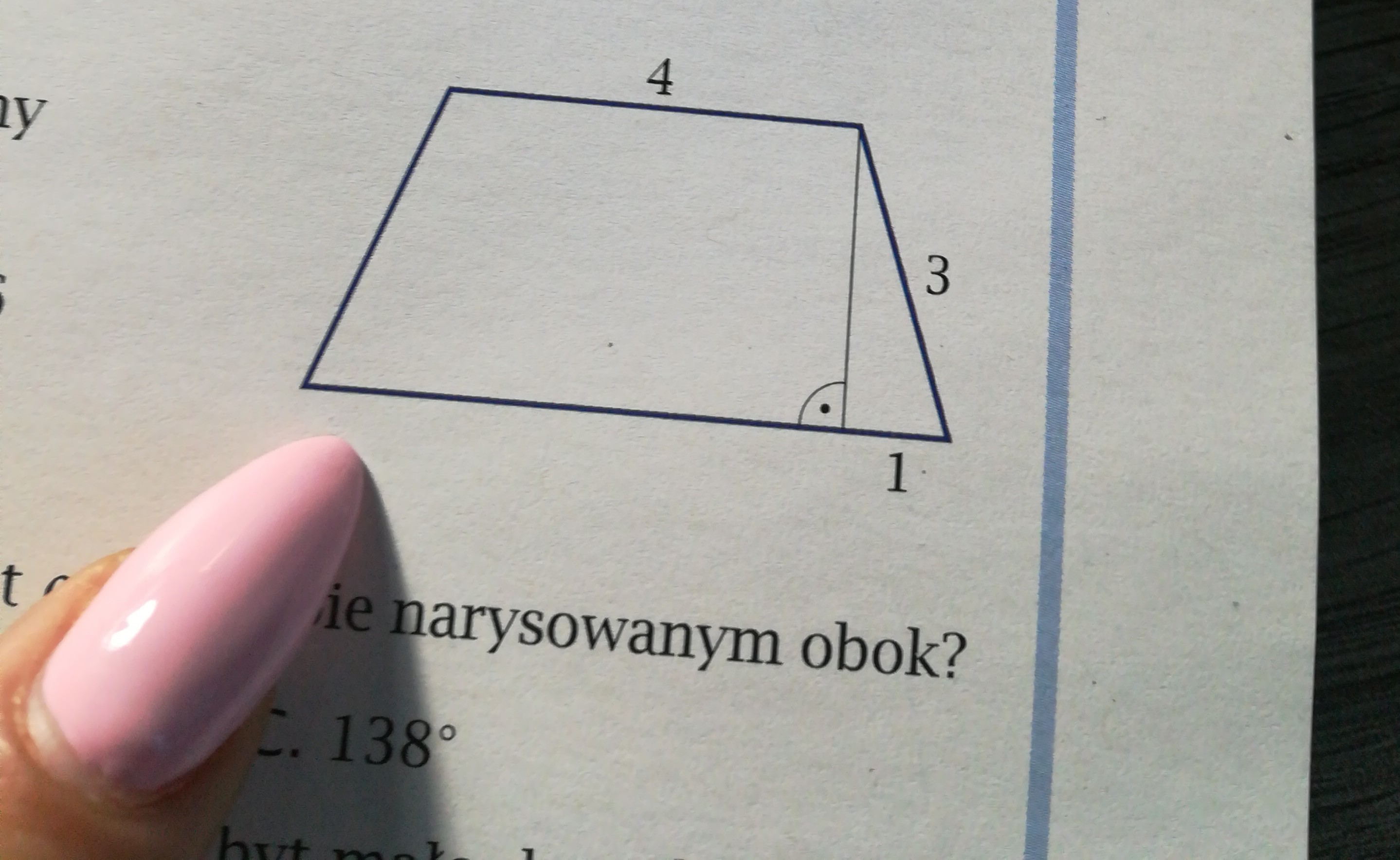 Jaki obwód ma trapez równoramienny narysowany obok? +załącznik A) 8B Jaki Obwód Ma Trapez Równoramienny Narysowany Obok