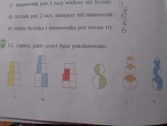 Jakie części figur pokolorowano? – zadania, ściągi i testy – Zapytaj Zapisz Jakie Czesci Figur Pokolorowano