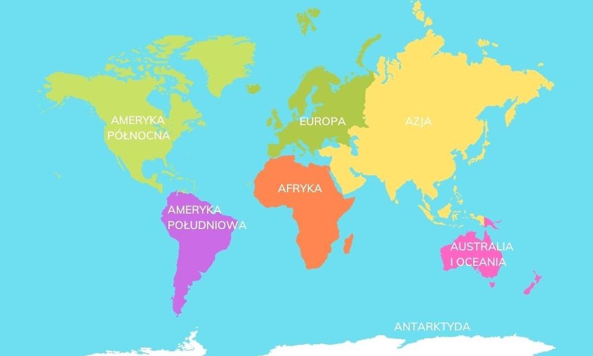 Jakie są kontynenty i ile ich jest? Kontynent Europejski Jest Oddzielony Od Ameryki Północnej Przez Ocean
