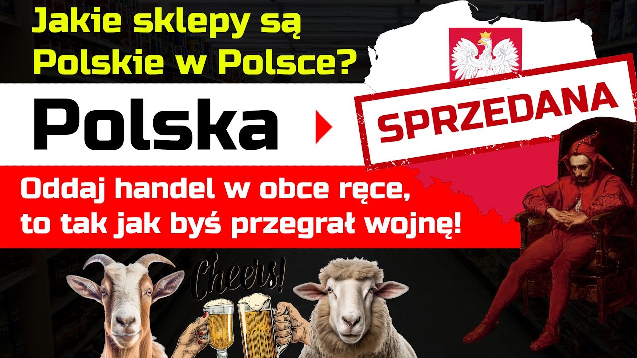 Jakie sklepy i sieci handlowe w Polsce są Polskie? | Polski już NIE MA Zagraniczne Sieci Handlowe W Polsce