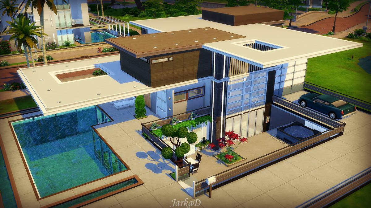 JarkaD Sims 4 blog | Domy pro vaše Simíky / Houses for your Sims Jak Pobrac Domy Do Sims 4