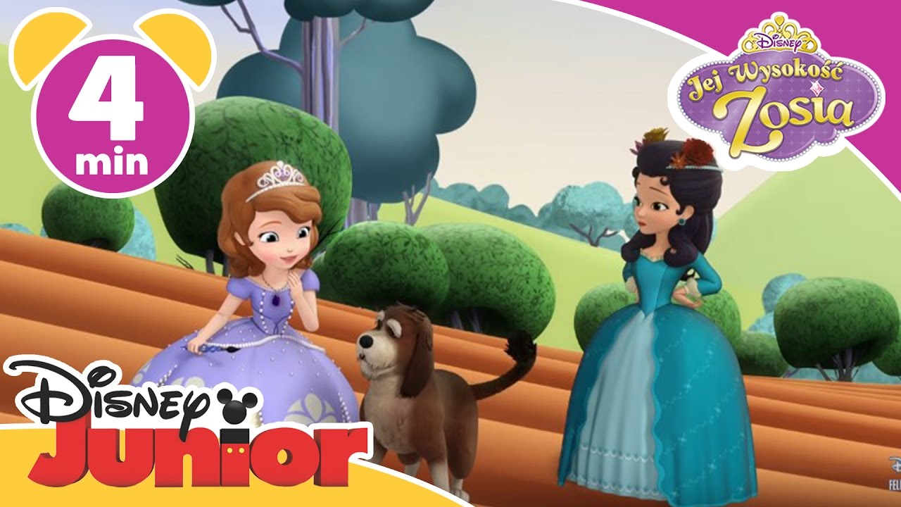 Jej Wysokość Zosia - Przygoda w obrazach. Oglądaj w Disney Junior Jej Wysokosc Zosia Bajka Youtube