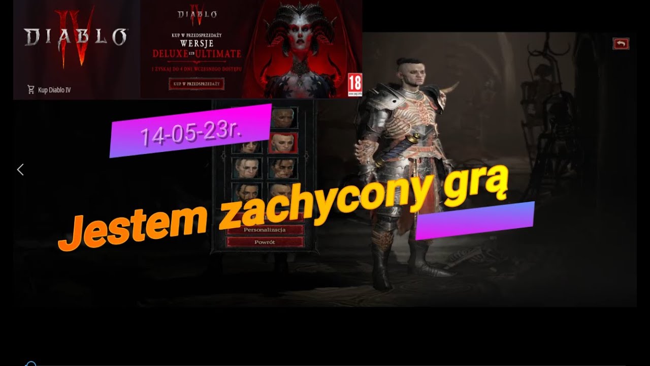 Jestem zachwycony grą #Diablo IV . - YouTube Czlowiek Obdarzony Niezwykla Sila Zdolnosciami