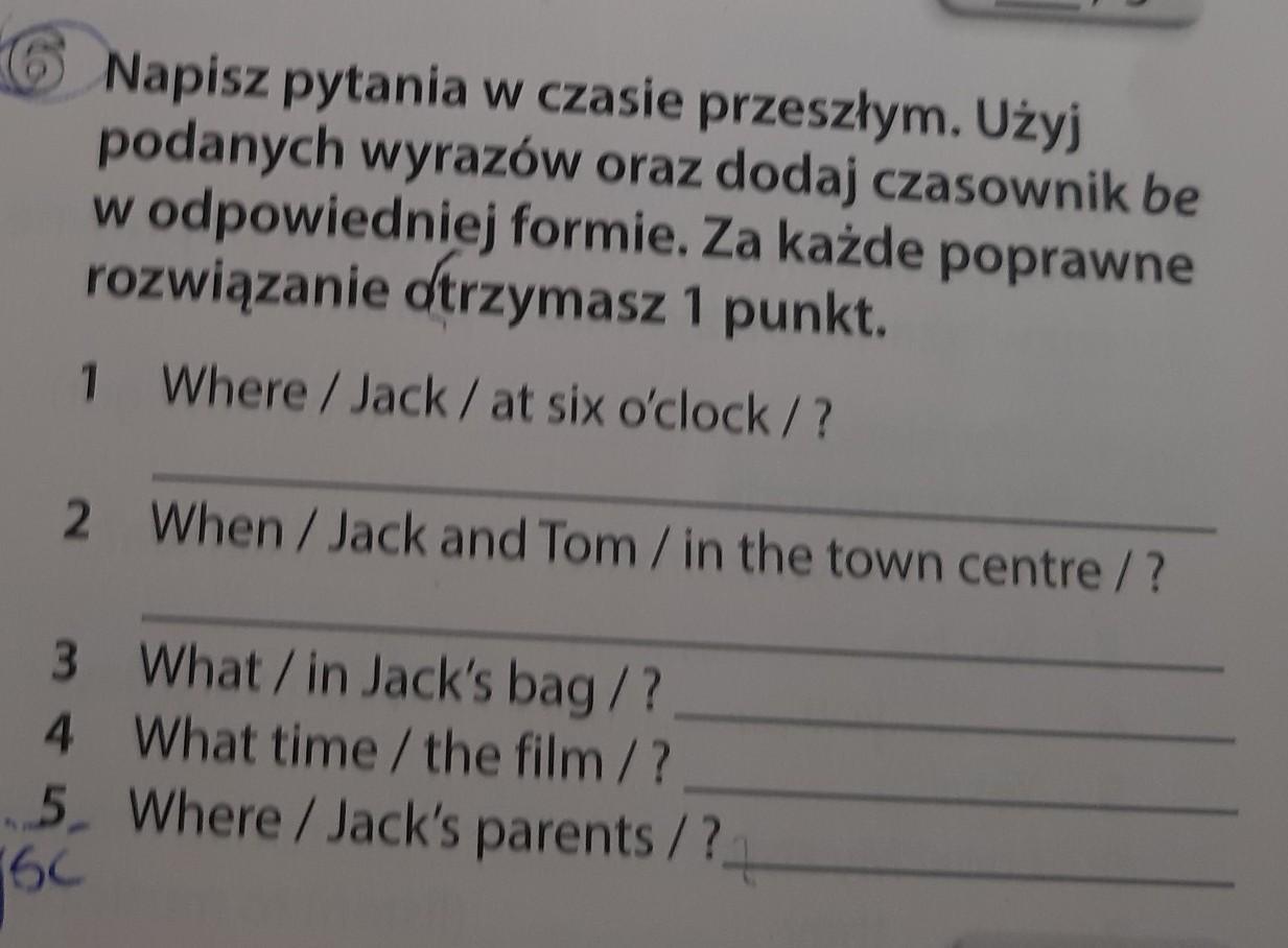 język angielski evolution plus ćwiczenia klasa 6 zadanie 6 strona 27 Test Z Angielskiego Klasa 6 Evolution Plus Unit 1