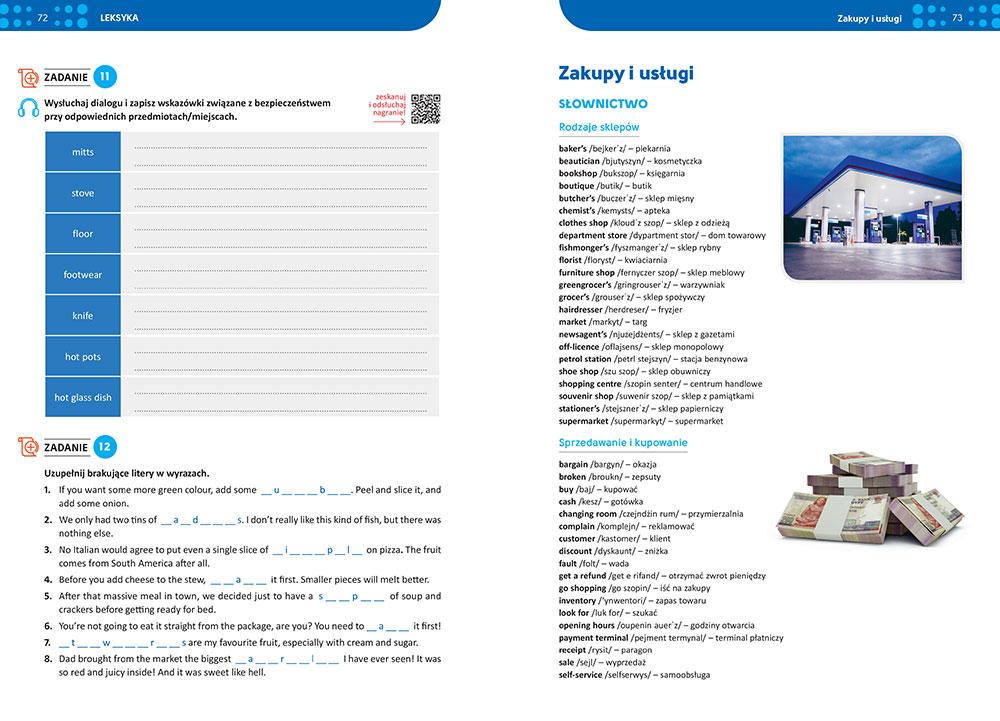 Język angielski. Repetytorium. Liceum i technikum | TaniaKsiazka.pl Sprawdzian Jezyk Angielski Klasa 1 Technikum Unit 3