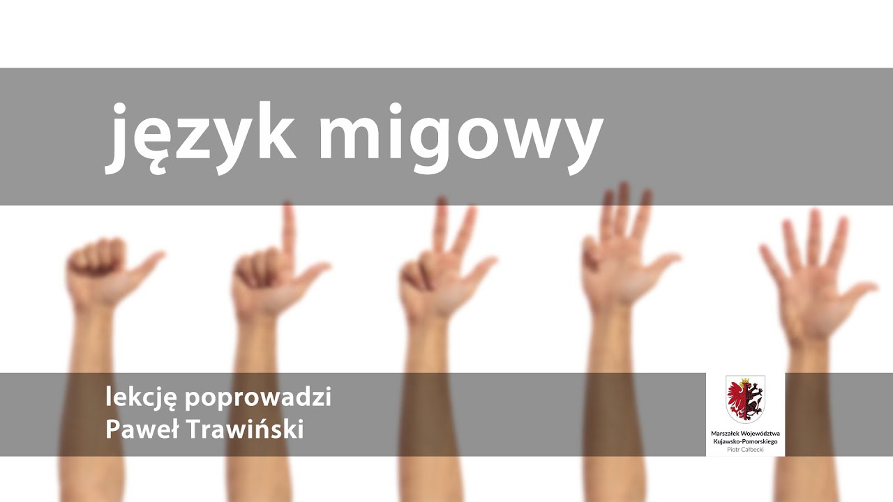 Język migowy. Znaki ideograficzne. Powitanie - YouTube Aplikacja Do Nauki Jezyka Migowego