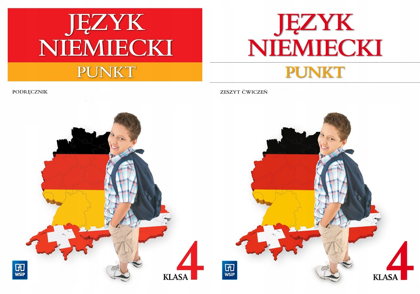 Język Niemiecki. Punkt 4 KOMPLET (12378162560) | Podręcznik do szkoły Sprawdzian Jezyk Niemiecki Klasa 7 Dzial 4