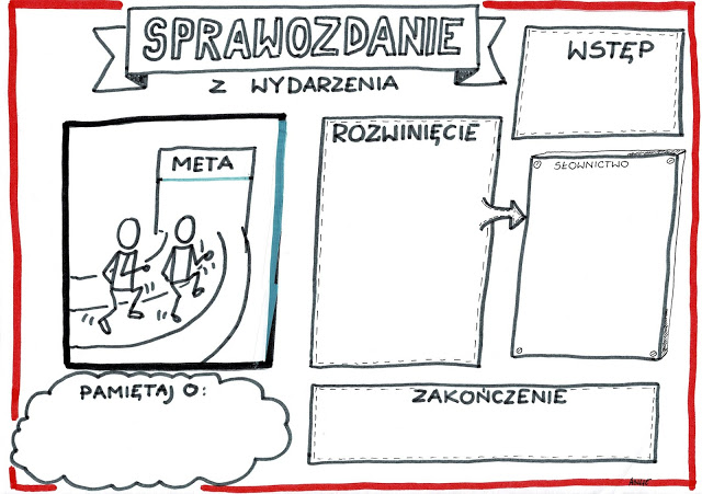 Język polski. Karta pracy - sprawozdanie z wydarzenia • Złoty nauczyciel Sprawozdanie Z Wydarzenia Klasa 5