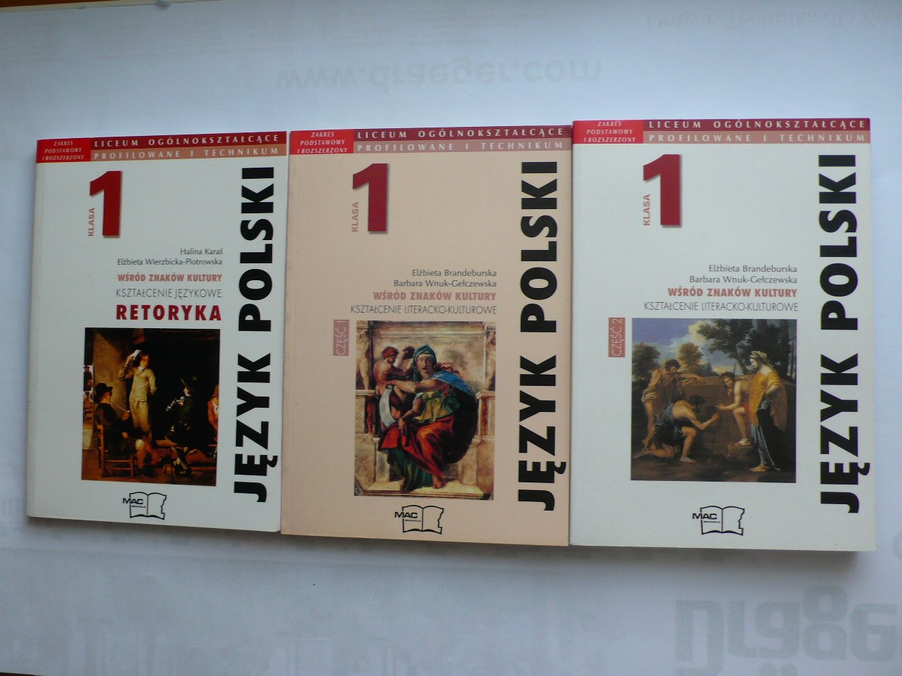 Język polski klasa 1 Liceum i Technikum wyd.MAC - 27 zł - Allegro.pl Sprawdzian Z Biblii Jezyk Polski 1 Technikum