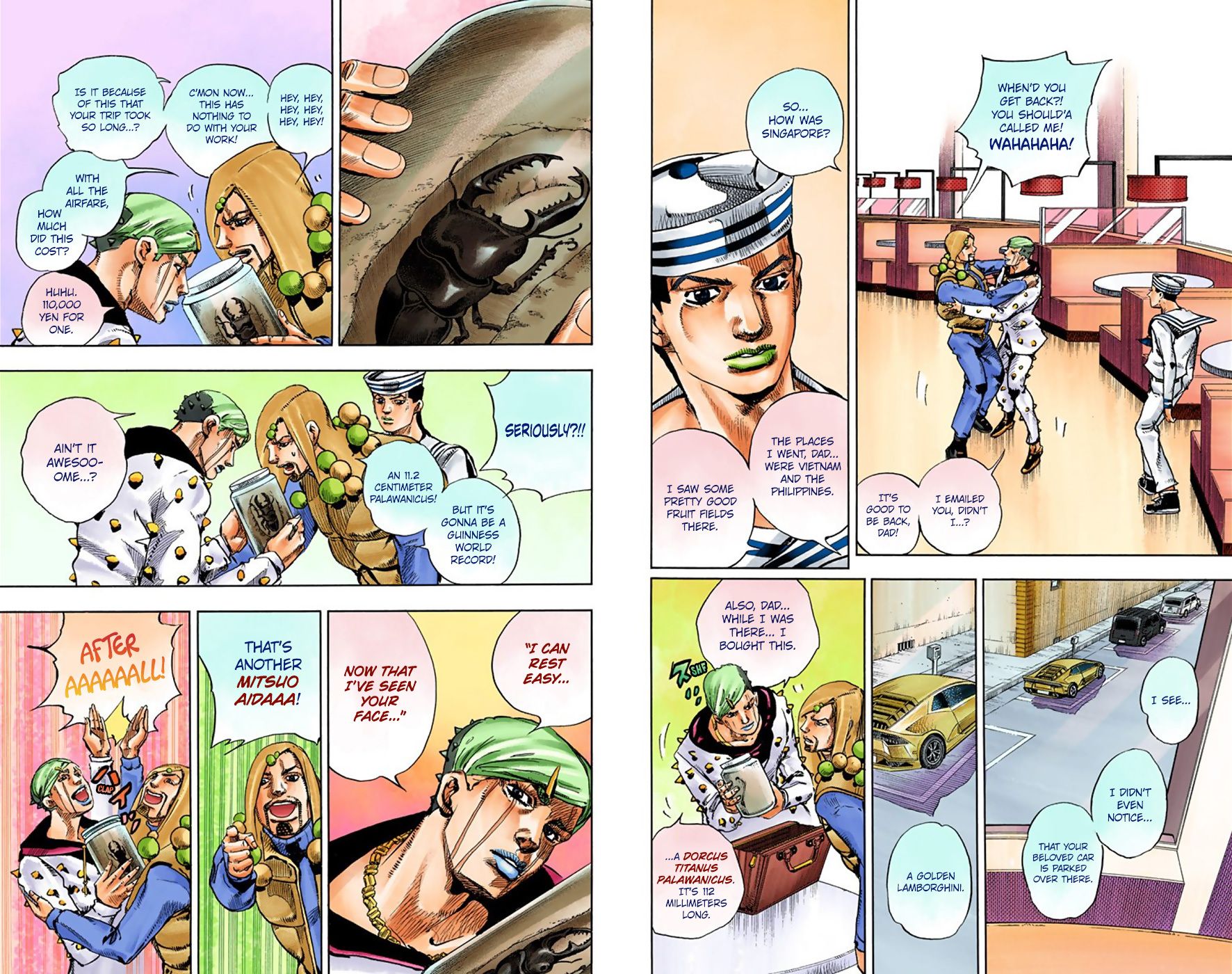 JoJo's Bizarre Adventure Part 8 - JoJolion Vol.8 Ch.33 - Josuke! Go to Josuke Part 8 4 Balls