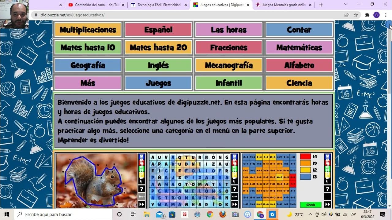 Juegos educativos en digipuzzle - YouTube Https Www Digipuzzle Net Games