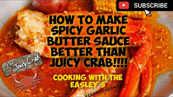 Juicy Crab Sauce Recipe How To Make Mr And Mrs Crab Seasoning