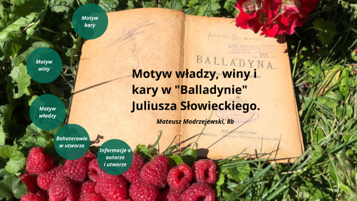 Motyw Winy I Kary W świteziance