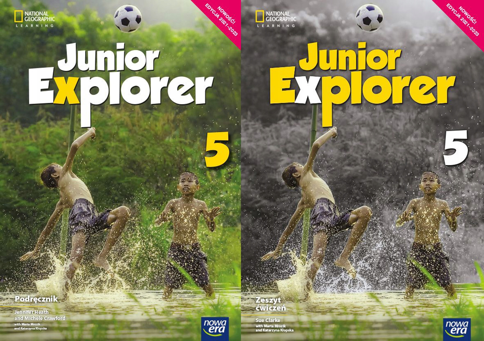 Junior Explorer 5 KOMPLET podręcznik + ćwiczenia (12556898857 Junior Exploer Klasa 5 Unit 1