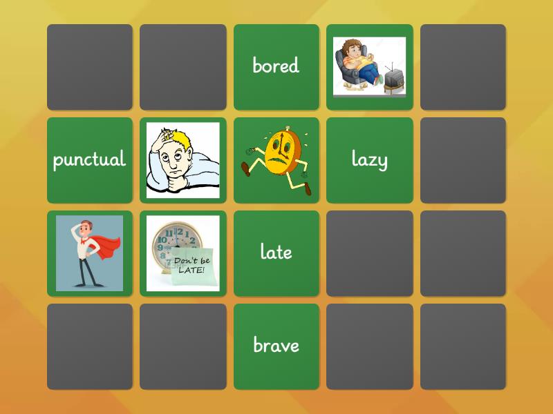 Junior Explorer 5 Unit 1 - Matching pairs Junior Exploer Klasa 5 Unit 1