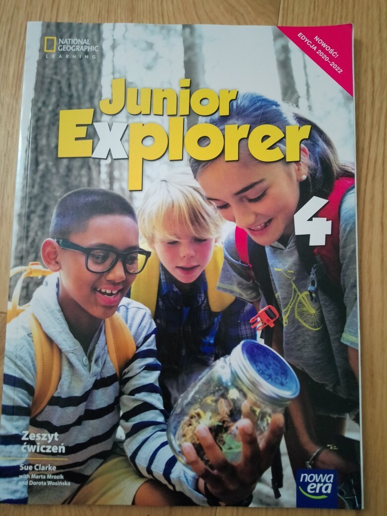 Junior Explorer, Nowa Era, 4, ćwiczenia angielski | Rusiec | Kup teraz Junior Explorer 4 Cwiczenia
