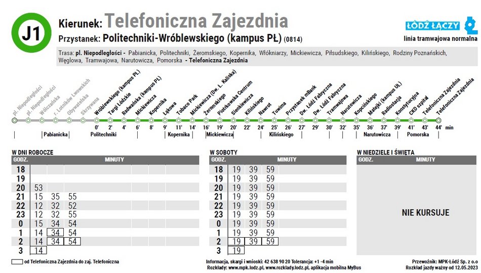 Rozklad Jazdy Mpk Lodz Sp Z Oo
