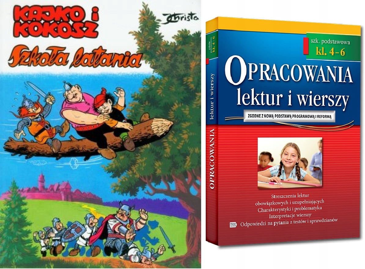 Kajko I Kokosz Szkoła Latania Opracowanie Lektury